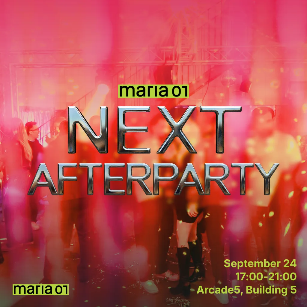 Maria 01 NEXT Afterparty