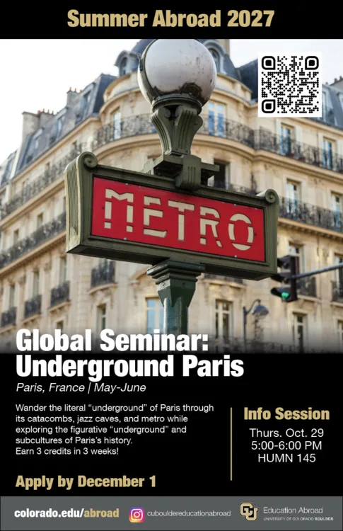 Underground Paris Info Session