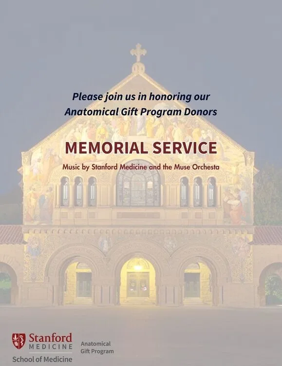 Anatomical Gift Program Donor Memorial Service