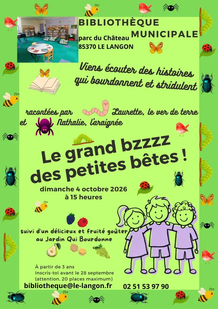 Le grand bzzzz des petites bêtes !