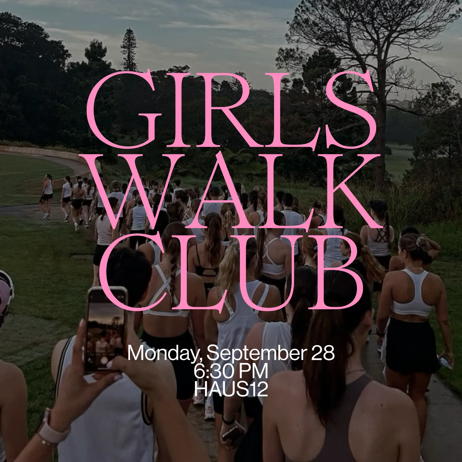 Girls Walk Club 🌸💫🍒🩵