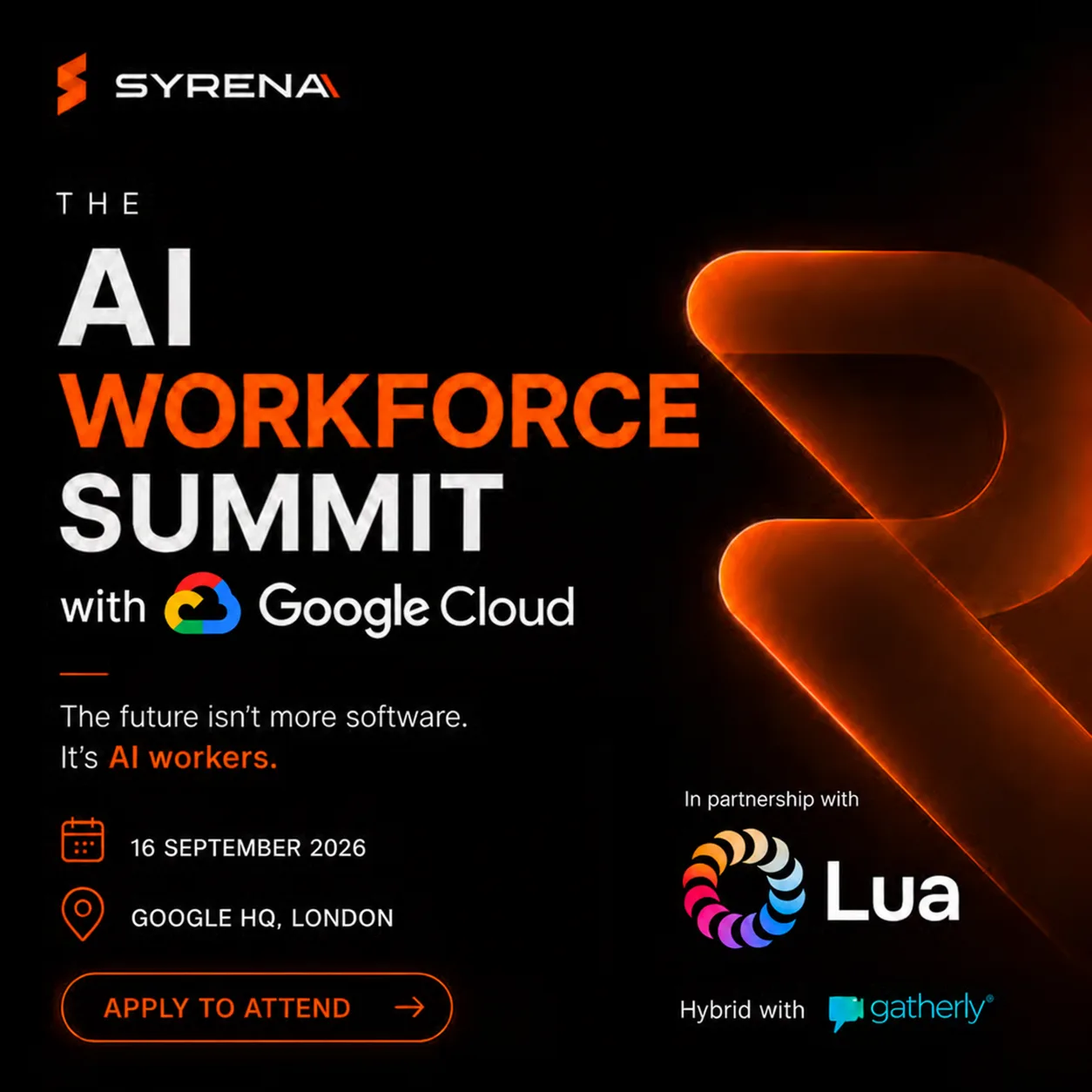 The AI Workforce Summit @ Google