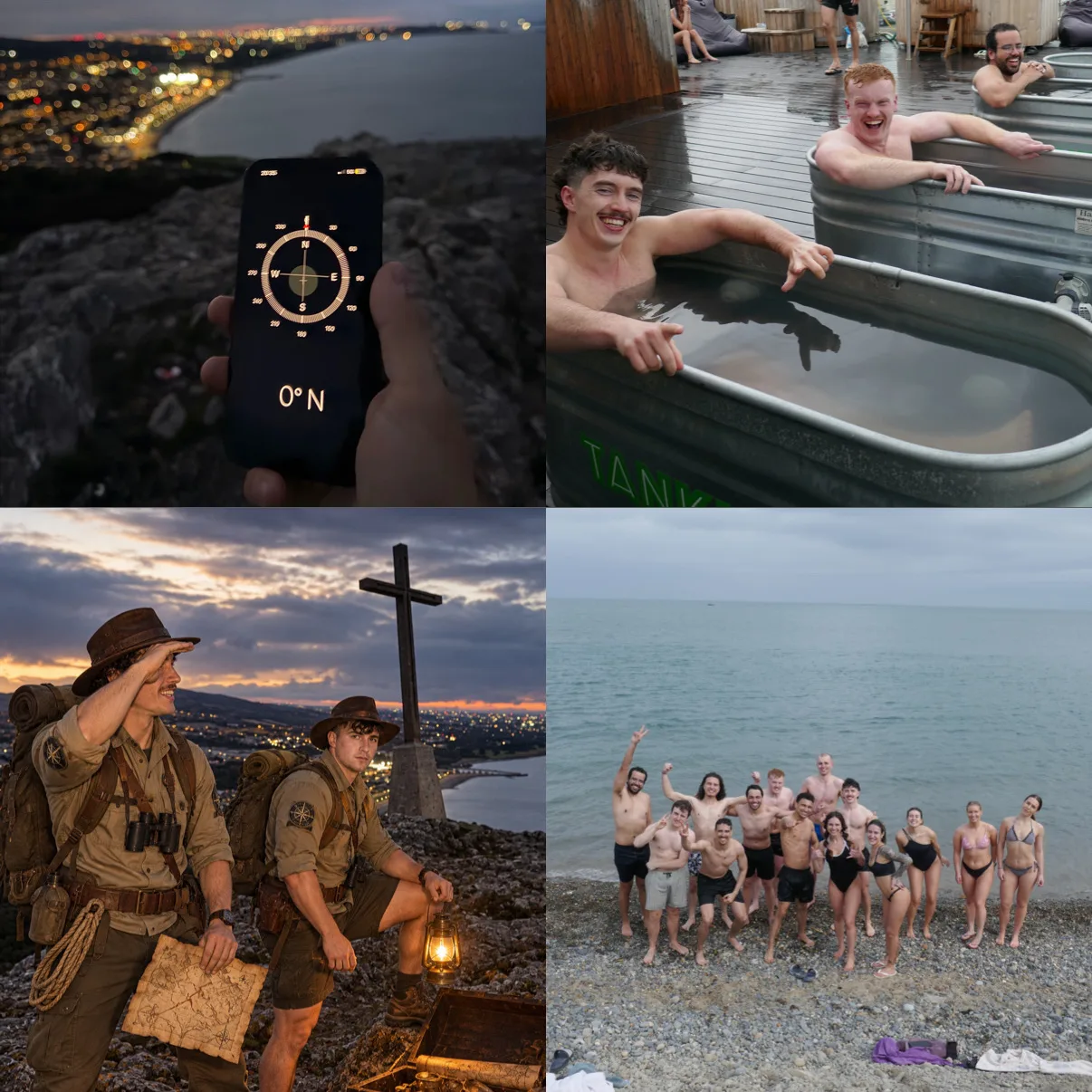 Active Collective Scavenger Hunt X Seawater Saunas