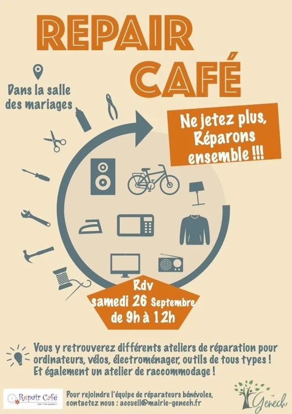Repair café à Genech