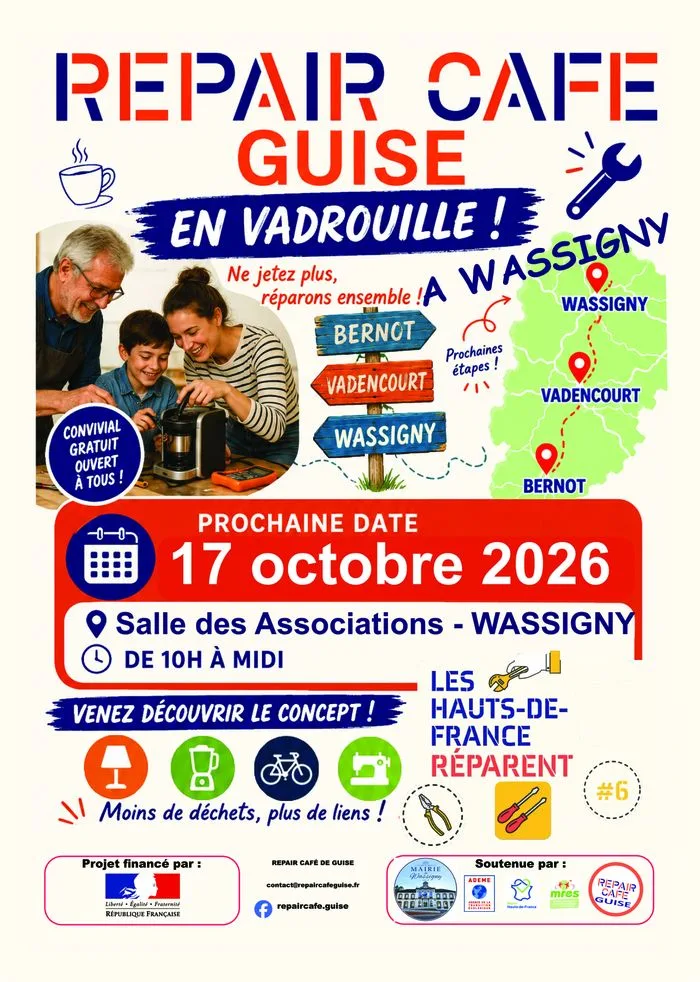 Repair Café à Wassigny