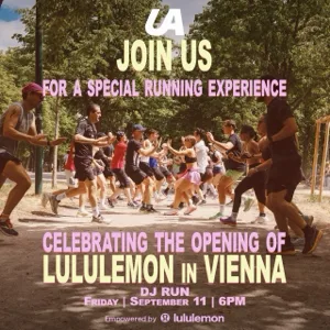 LULULEMON X UA DJ RUN