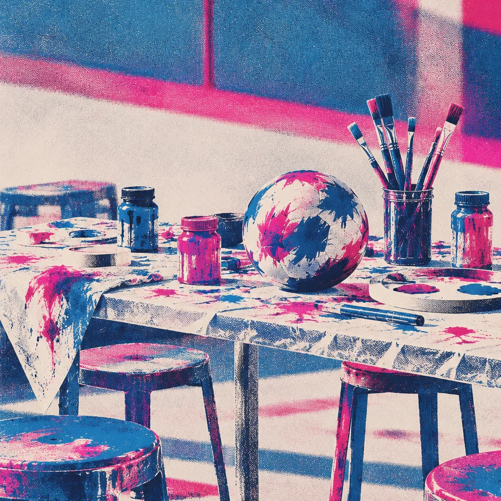BALL PAINTING WORKSHOP ⚽🎨