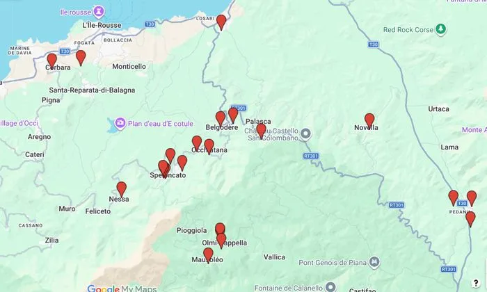 Circuit découverte du patrimoine vernaculaire réhabilité par la Communauté de communes de L'Île-Rousse - Balagne