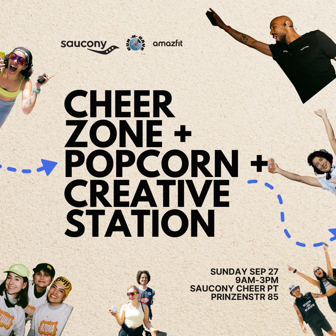 CHEER POINT + CREATION STATION x SAUCONY x AMAZFIT
