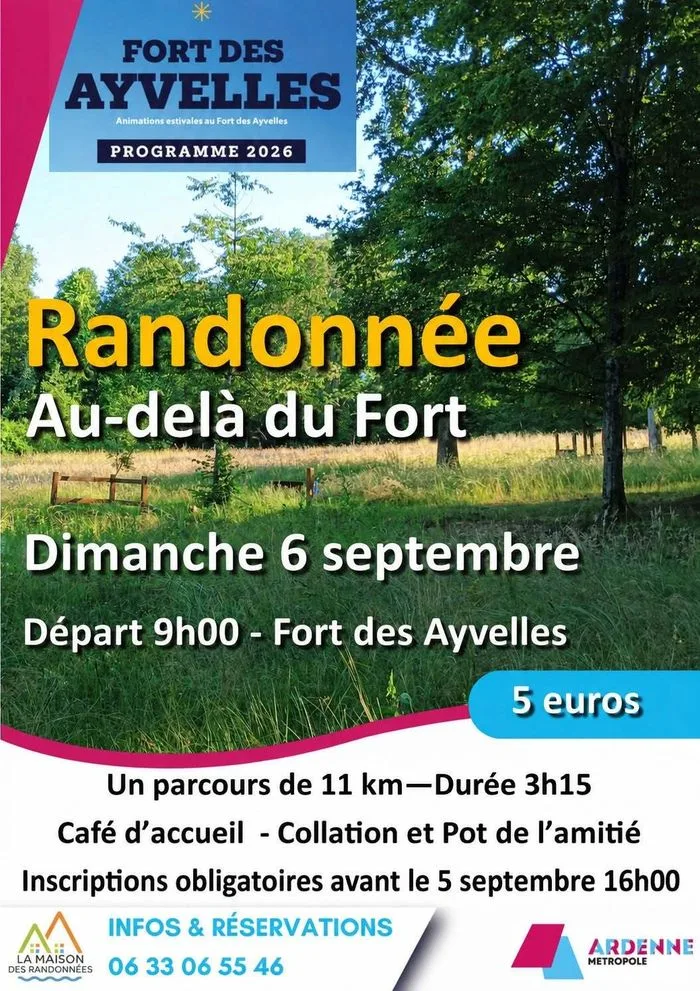Randonnée au-delà du Fort