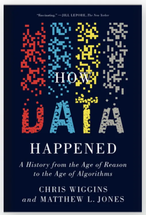  A Conversation with Matthew L. Jones, Princeton University, on his book How Data Happened and the development of AI,  with comments by Tom Mullaney, Stanford University