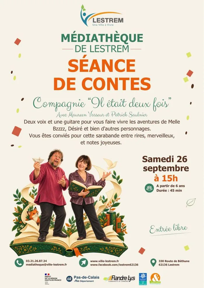 Inauguration Médiathèque de Lestrem