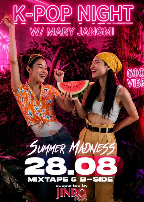 K-Pop Night with Mary Jangmi / Club Mixtape 5 / 28.08