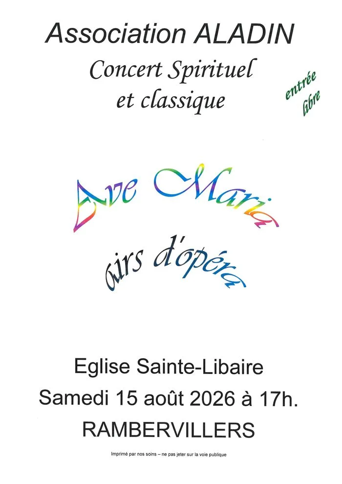 Concert spirituel et classique
