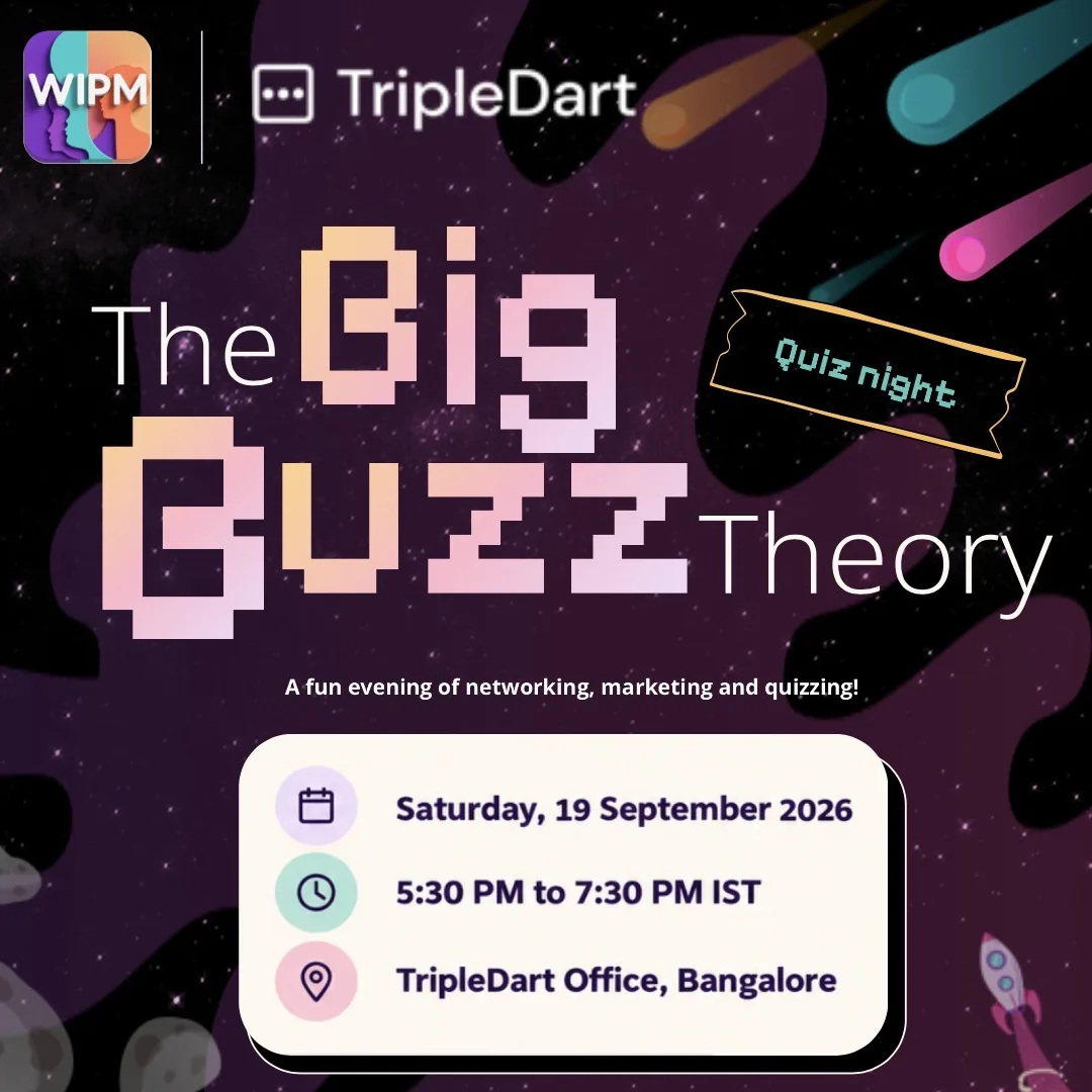 WIPM x TripleDart | The Big Buzz Theory: Marketing Quiz Night