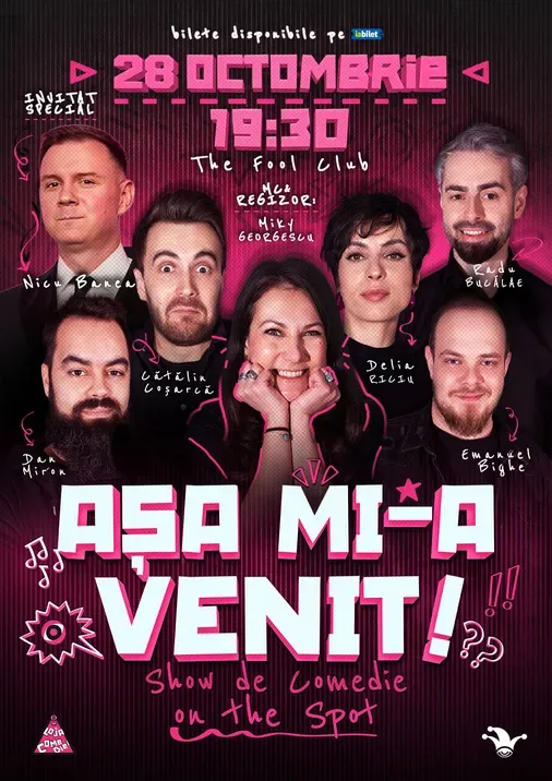The Fool: Așa mi-a venit! | Show de comedie on the spot