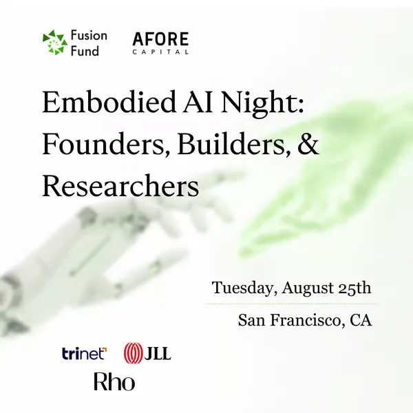 Embodied AI Night: Founders, Builders, and Researchers