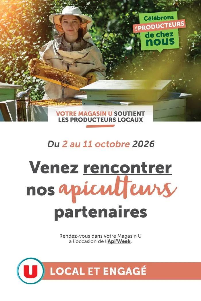 Célébrons les Producteurs de chez Nous au Super U Villé
