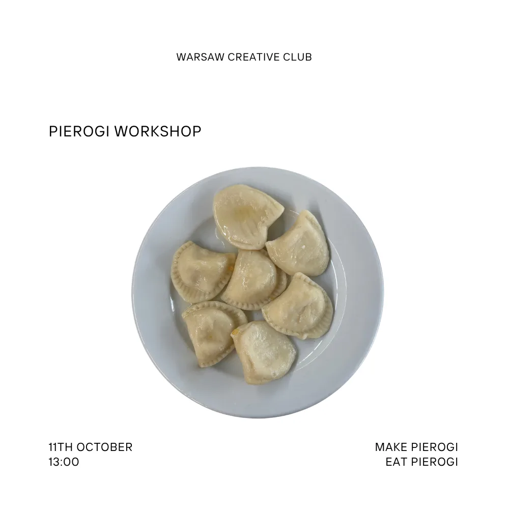 Warsaw Creative Club: Pierogi Workshop