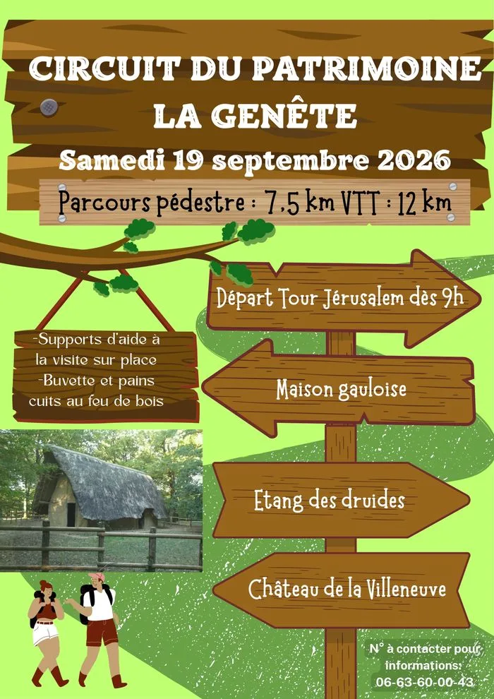 Circuit du patrimoine de La Genête (71)