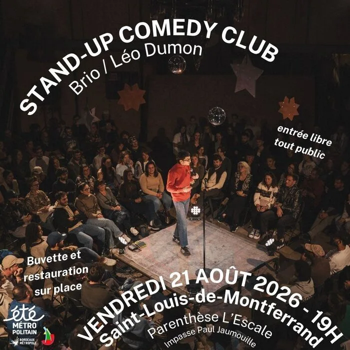 Stand-up Comedy Club avec Brio et Léo Dumon