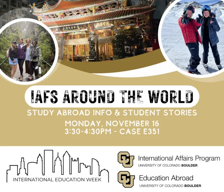 IAFS Around the World: Study Abroad Info & Student Stories
