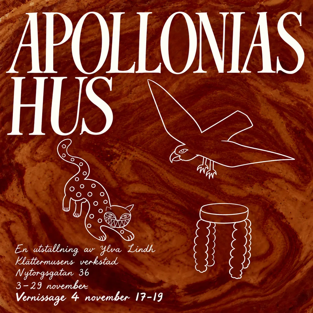 Vernissage: Apollonias hus