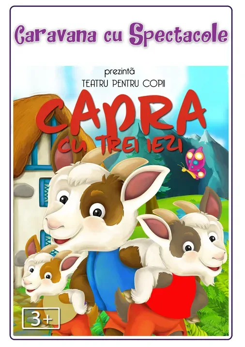Mogoşoaia: Capra cu trei iezi - teatru pentru copii @ Muse Country Club