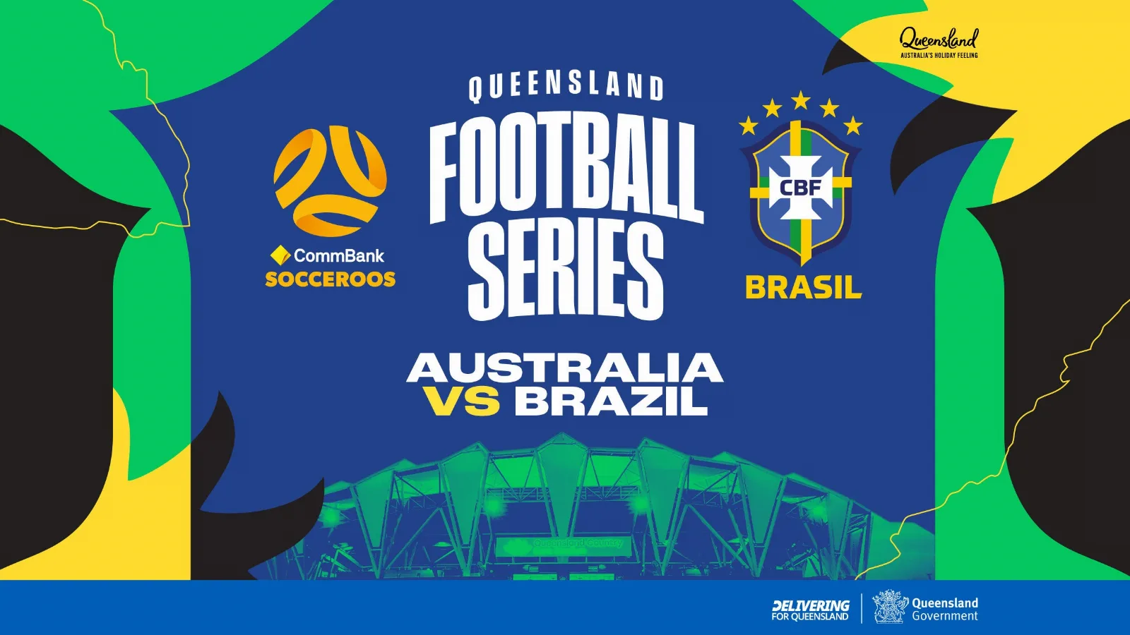 Queensland Football Series: Australia V Brazil