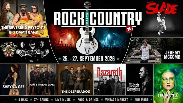 Rock Meets Country 2026 | 1-DayPass Friday