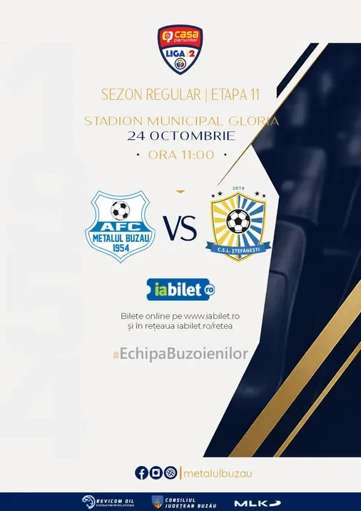 Metalul Buzău – CSL Ștefănești