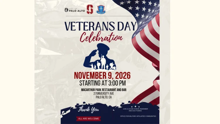 Stanford University, American Legion, City of Palo Alto Veterans Day Celebration