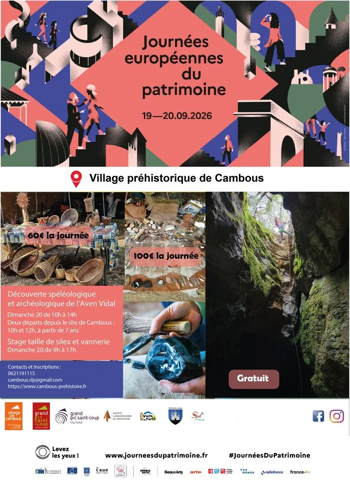 Stages taille de silex et vannerie rustique