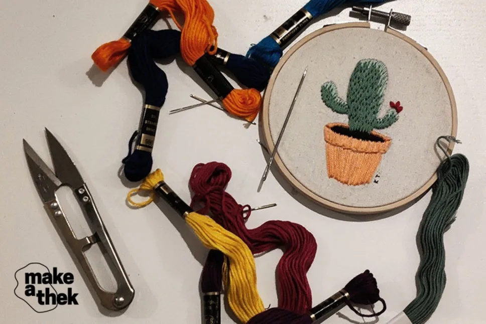 make-a-thek: Embroidery Club