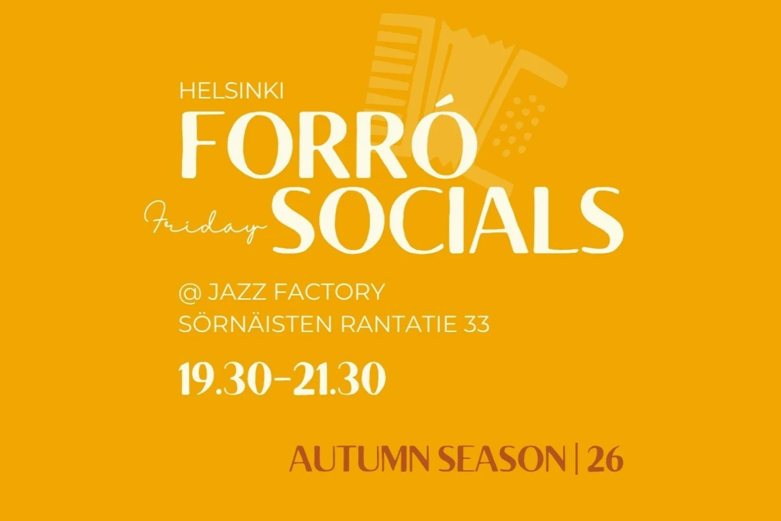 Forró Friday Socials