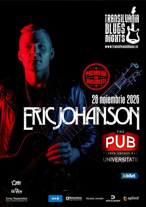 Concert Eric Johanson — New Orleans Guitar Guru | Premieră în București!