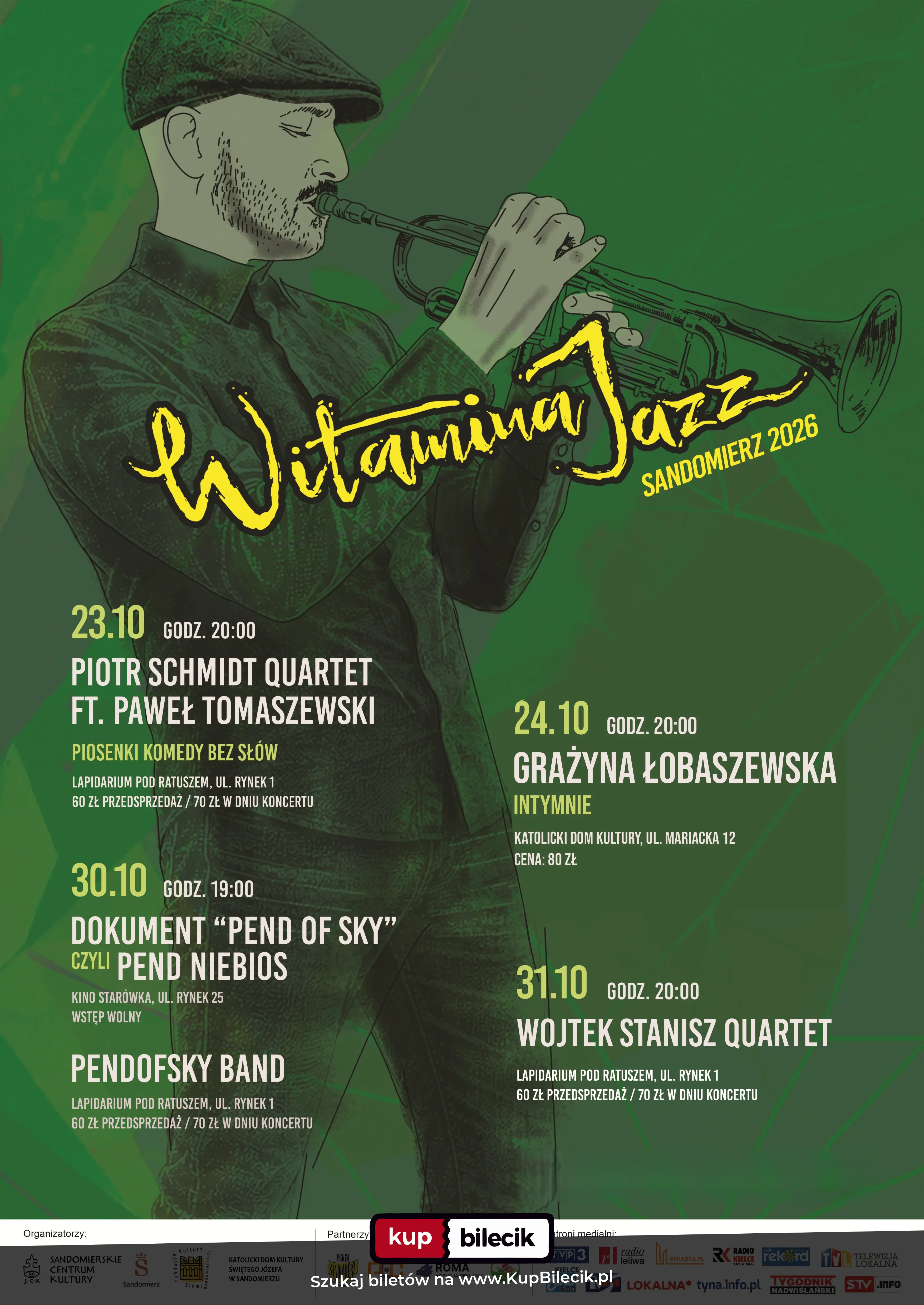 Witamina Jazz 2026: Wojtek Stanisz Quartet