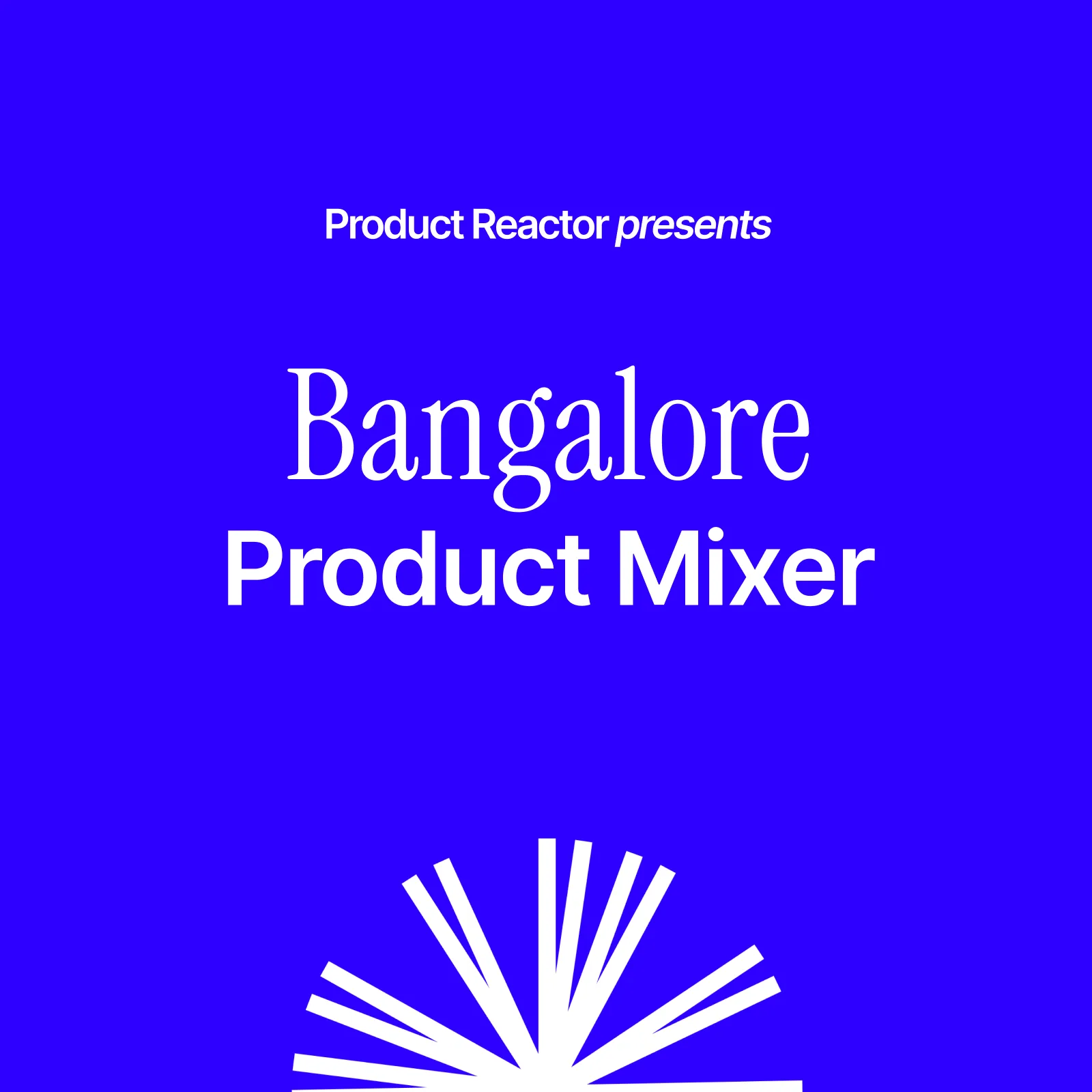 Bangalore Product Mixer #4 | Product Reactor