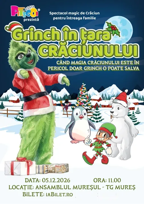 Targu Mures: Grinch în Țara Crăciunului