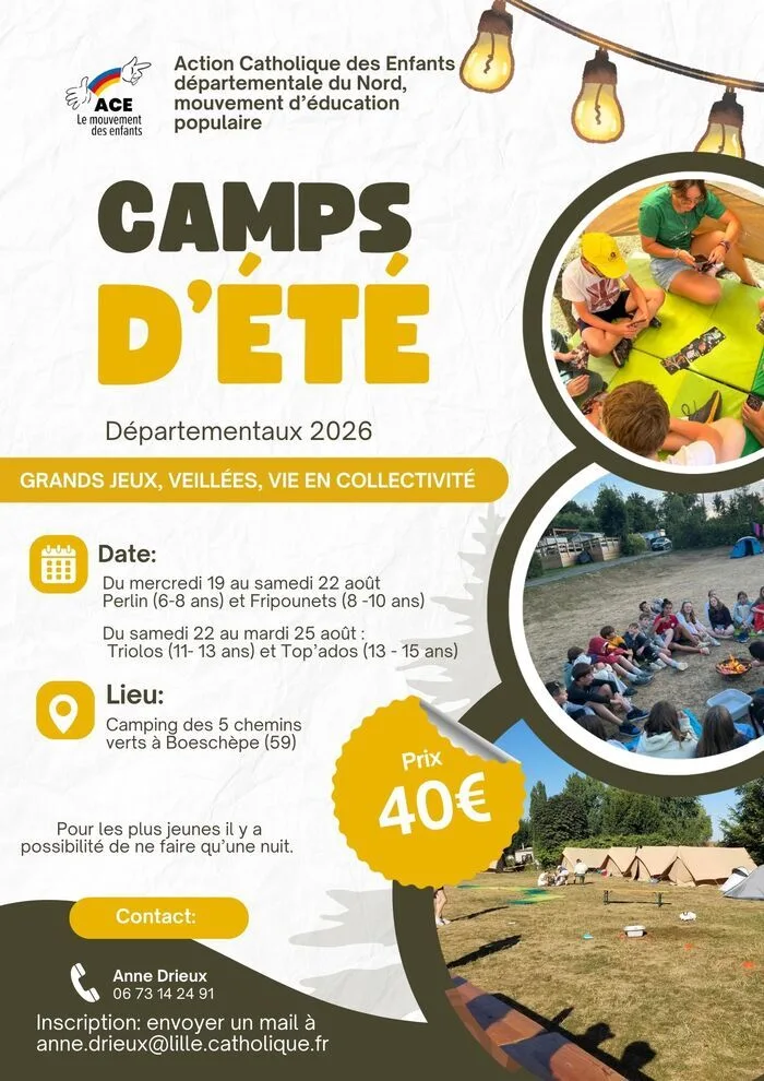 Camps d'été pour enfants