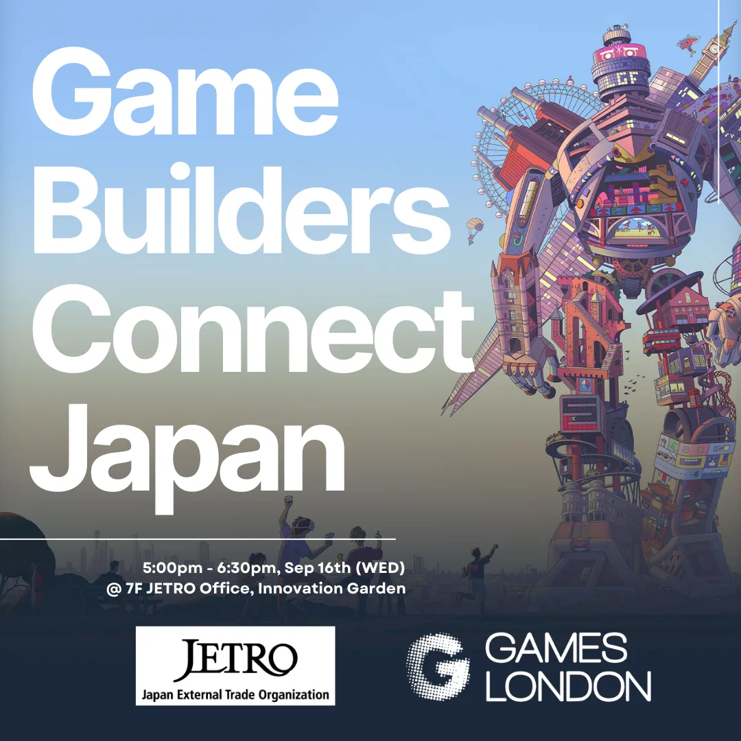 【Game Builders Connect Japan】Networking Event for Japanese Indie Game Studios & Startups