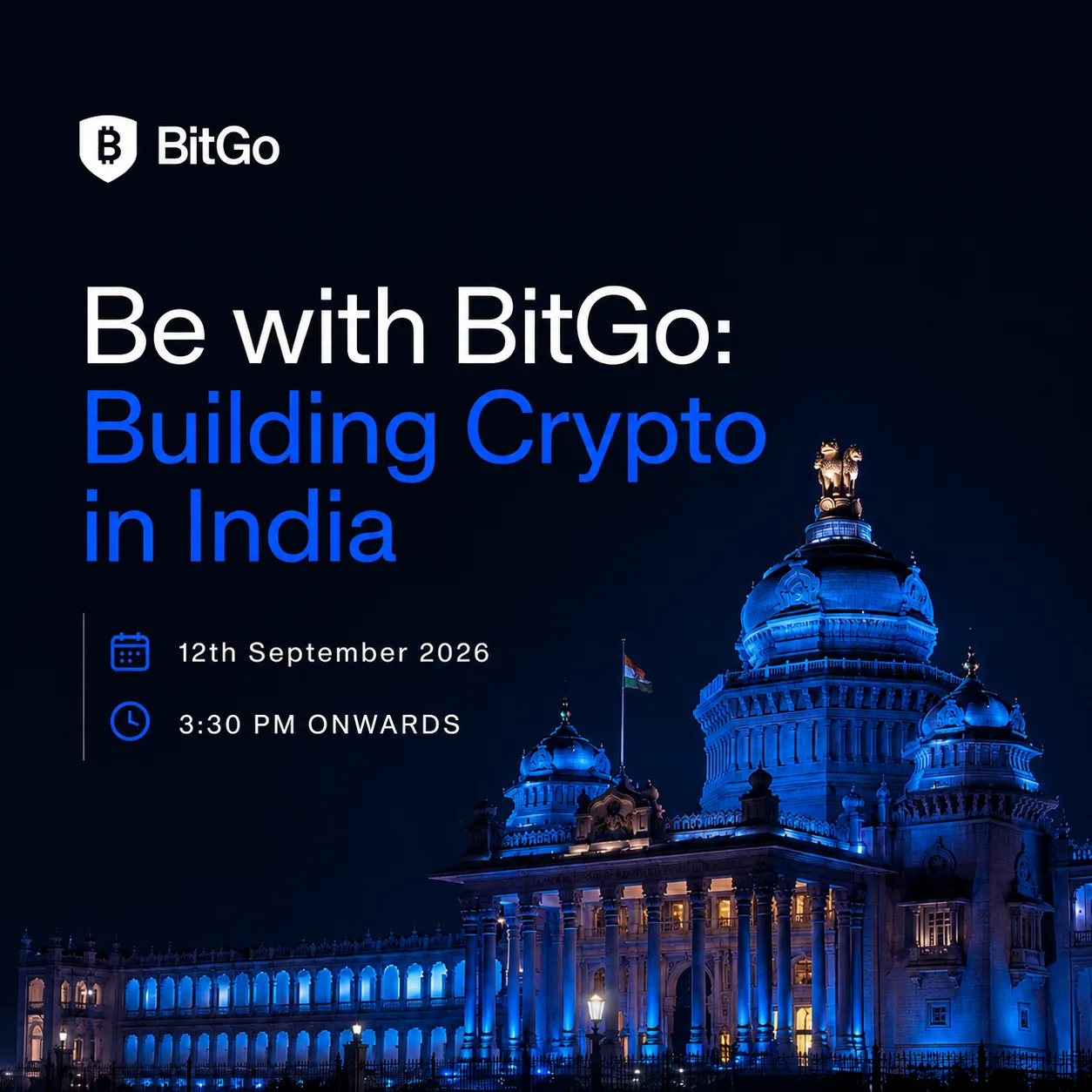 Be with BitGo: Building Crypto in India