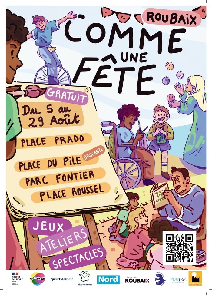 Comme une Fête - Parc de la Teinturerie