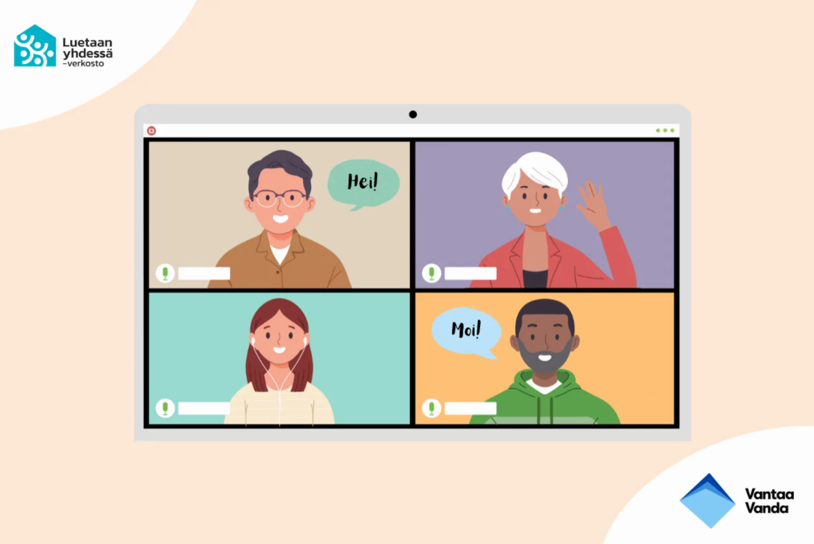 Let´s talk in Finnish online language café