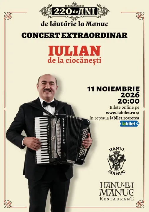 Concert extraordinar - Iulian de la Ciocanesti 