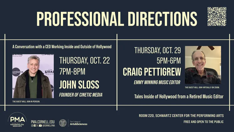 Professional Directions: Conversations with John Sloss and Craig Pettigrew