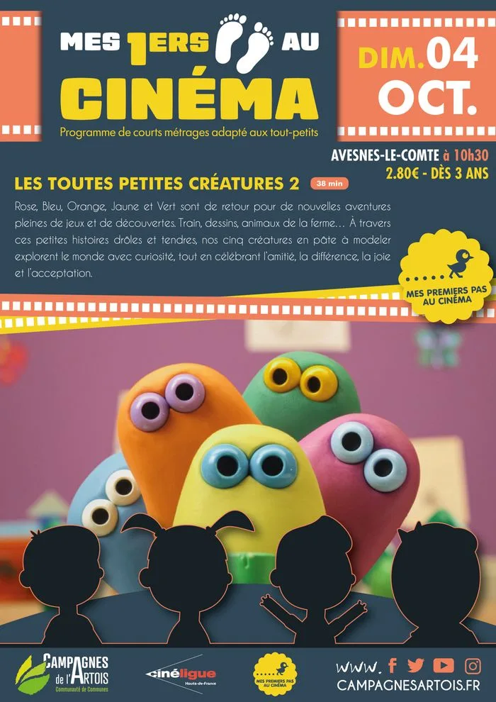 Séance de cinéma 3-6 ans
