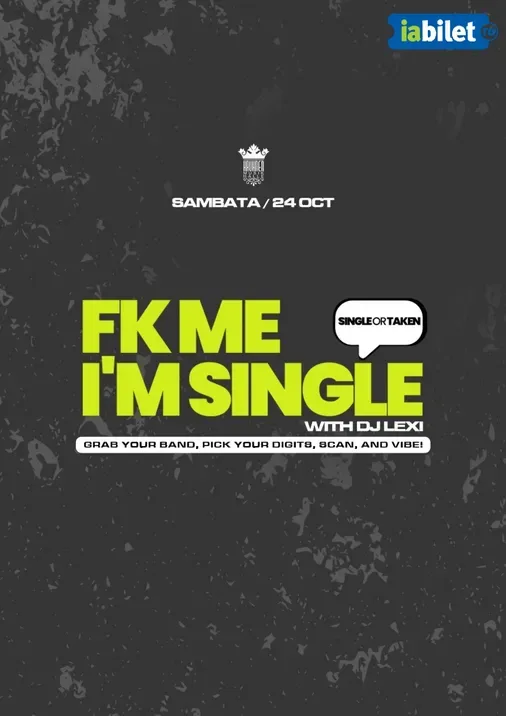 Brasov: FK ME, I’M SINGLE  <3 at Kruhnen Musik Halle