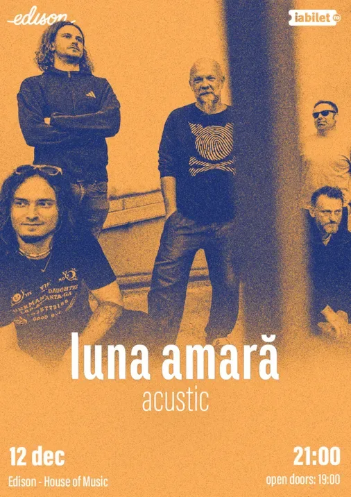 Cluj-Napoca: Luna Amară – Concert acustic de final de an