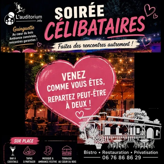 ✨ SOIRÉE CÉLIBATAIRE : RENCONTRES, JEUX & FUN ! ✨